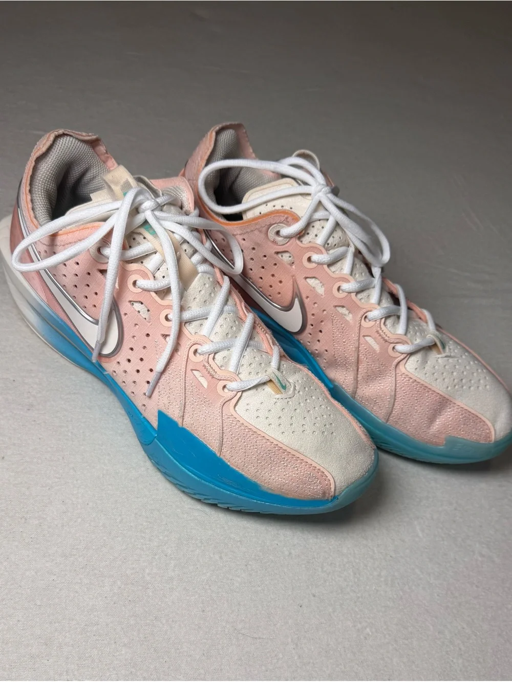 Nike Air Zoom GT Cut 3 Washrd Coral/Dusty Cactus Shoes Men’s 8=Women’s 9.5